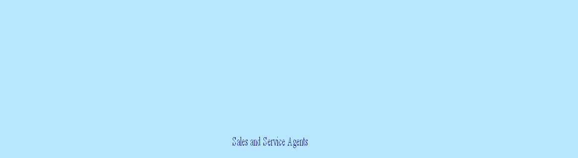 Sales and Service Agents